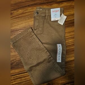 Cat & Jack Boys Slim Fit Tan Jeans